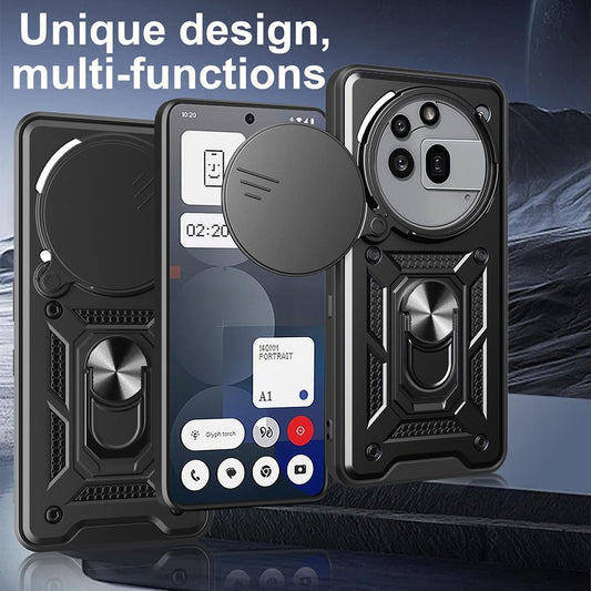 Hülle für Nothing Phone (3a) Pro, Techsuit, CamShield, Rosa