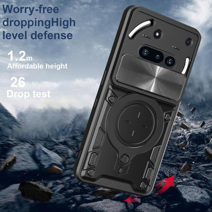 Coque pour Nothing Phone (3a), Techsuit, CamGuard Pro, Rouge