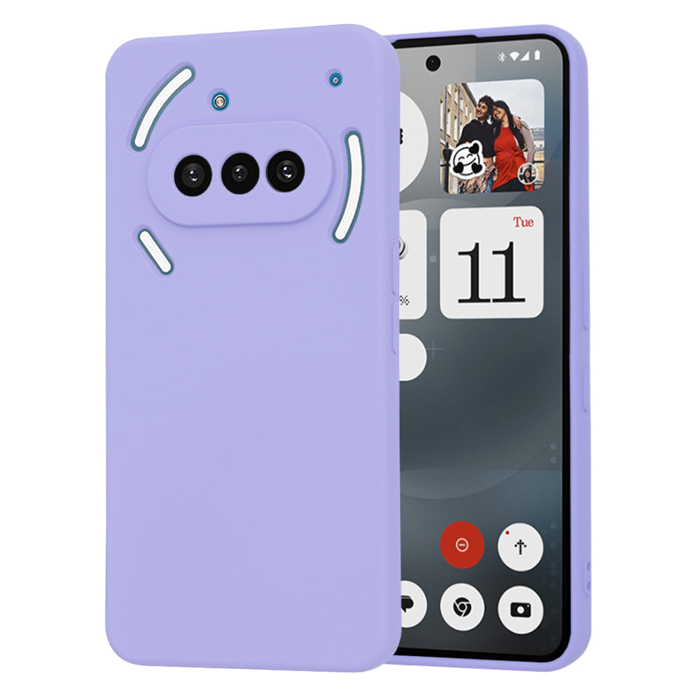 Coque pour Nothing Phone (3a), Techsuit, SoftFlex, Violet Clair