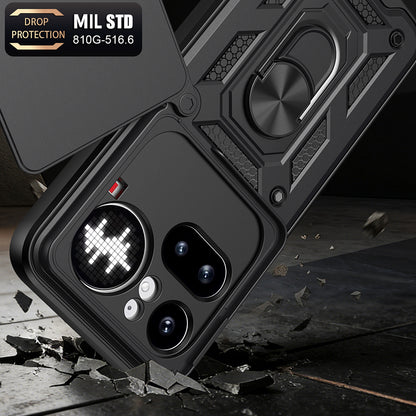 Hülle für Nothing Phone (4a) Pro, Techsuit, CamShield, Schwarz