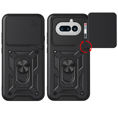 Custodia per Nothing Phone (4a), Techsuit, CamShield, Nera