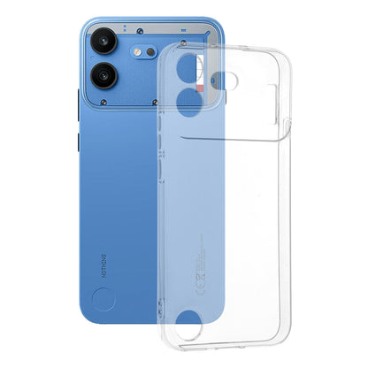 Custodia per Nothing Phone (4b), Techsuit, Chiara, Trasparente
