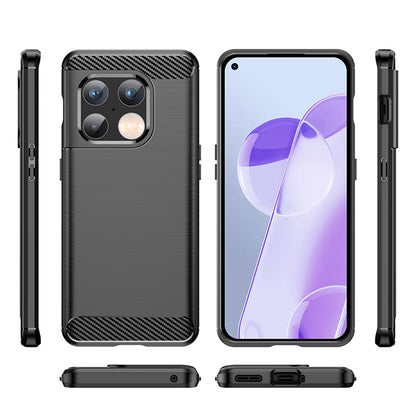 Case for OnePlus 10 Pro, Techsuit, Carbon, Black