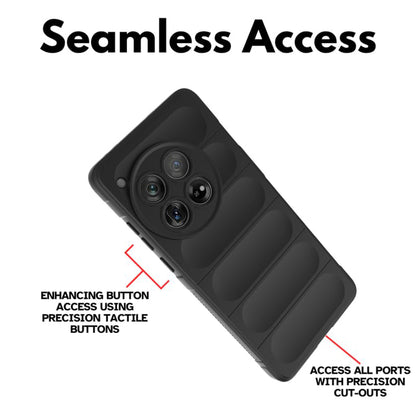 Hülle für OnePlus 12, Techsuit, Magic Shield, Schwarz