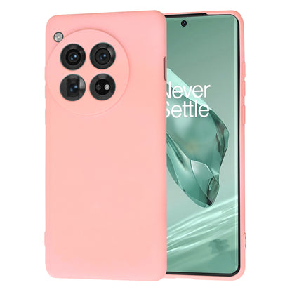 Custodia per OnePlus 12, Techsuit, SoftFlex, Rosa Chiaro