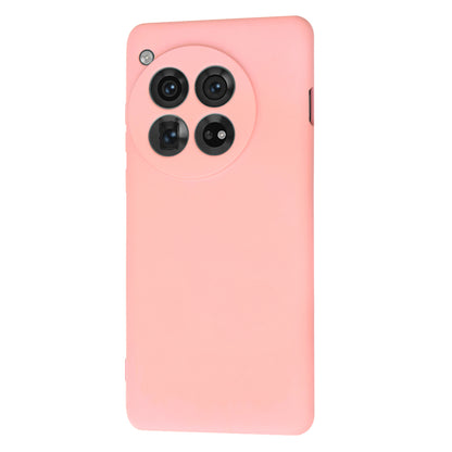 Custodia per OnePlus 12, Techsuit, SoftFlex, Rosa Chiaro