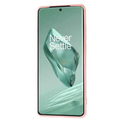 Custodia per OnePlus 12, Techsuit, SoftFlex, Rosa Chiaro