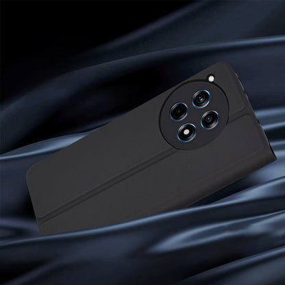 Hülle für OnePlus 12R, Techsuit, Magskin Book, Schwarz