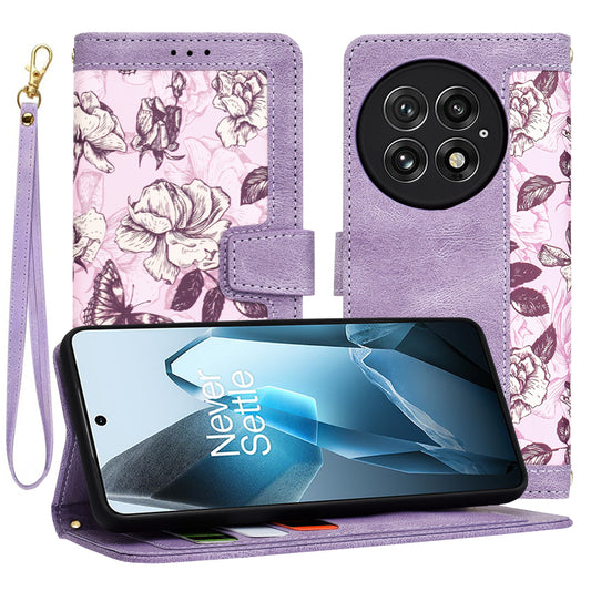 Hülle für OnePlus 13, Techsuit, FlipCraft, Lila