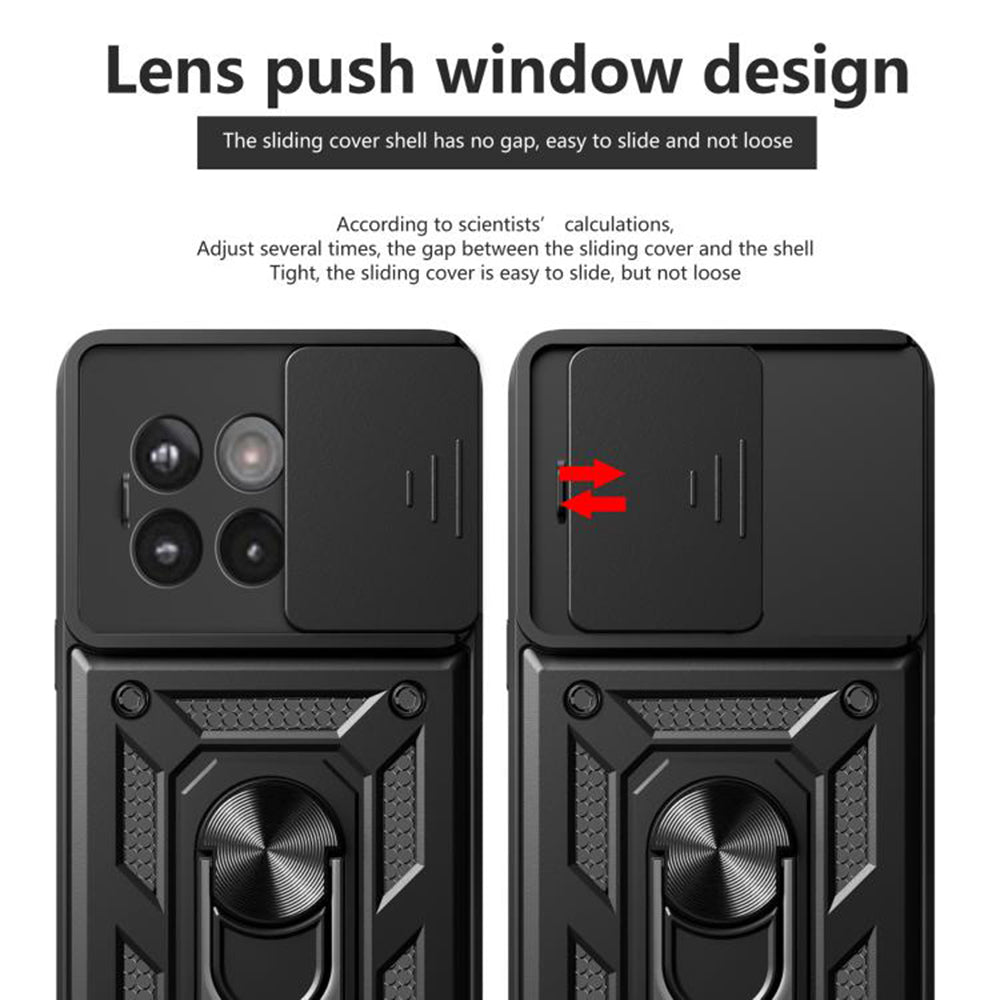 Hülle für OnePlus 13R, Techsuit, CamShield, Rosa