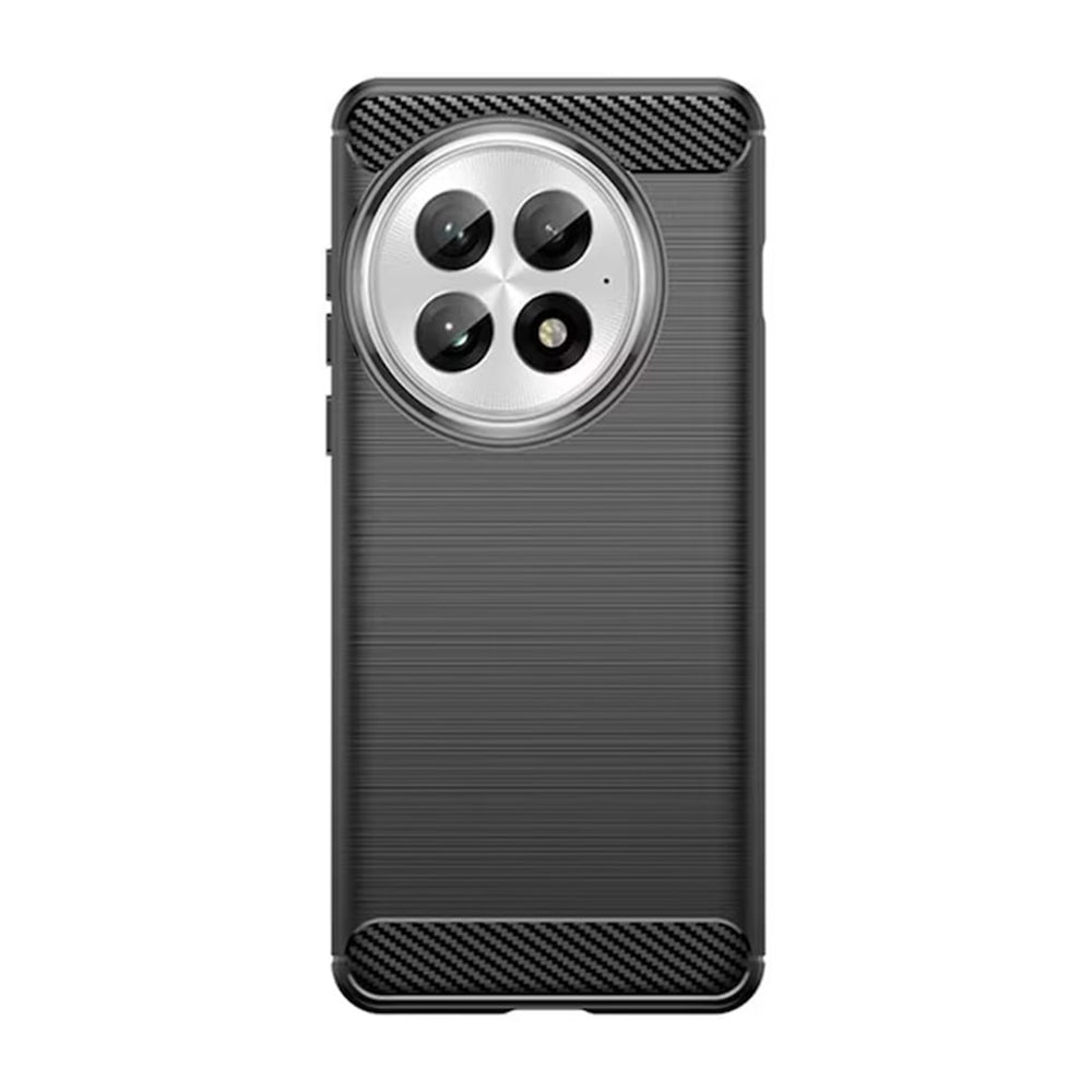 Coque pour OnePlus 13R, Techsuit, Carbone, Noire