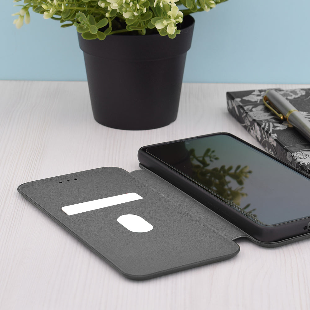 Custodia per OnePlus 13R, Techsuit, Safe Wallet Plus, Nera