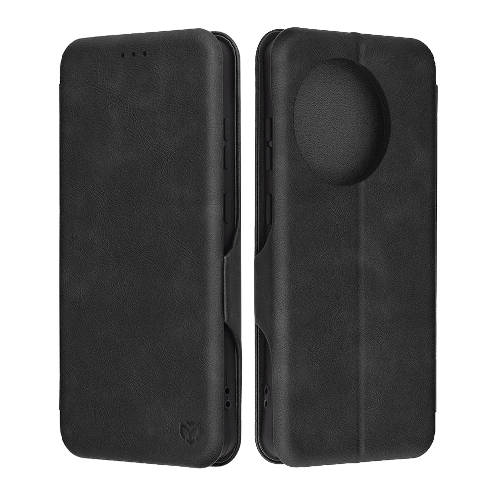 Custodia per OnePlus 13R, Techsuit, Safe Wallet Plus, Nera