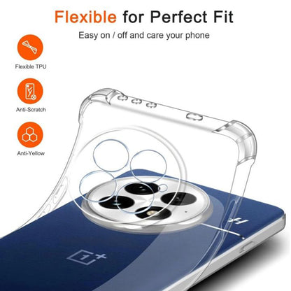 Custodia per OnePlus 13R, Techsuit, Shockproof Clear, Trasparente