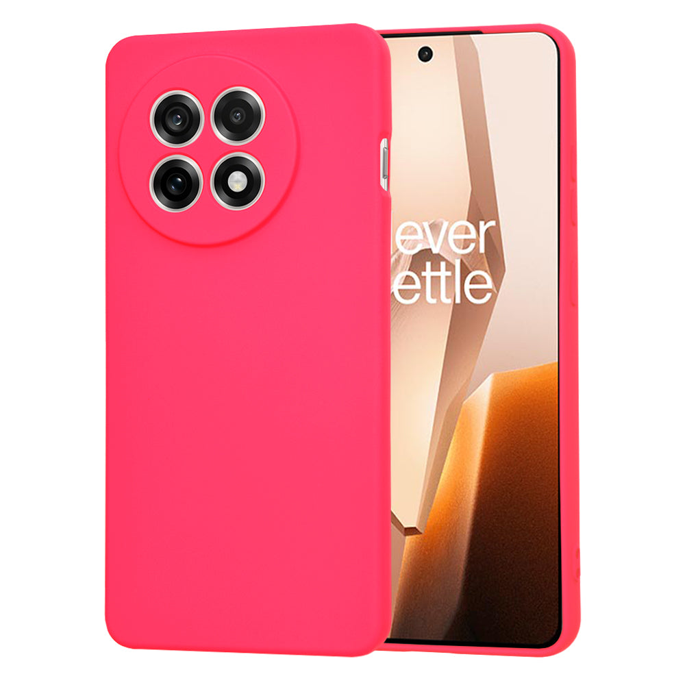 Hülle für OnePlus 13R, Techsuit, SoftFlex, Dunkelrosa