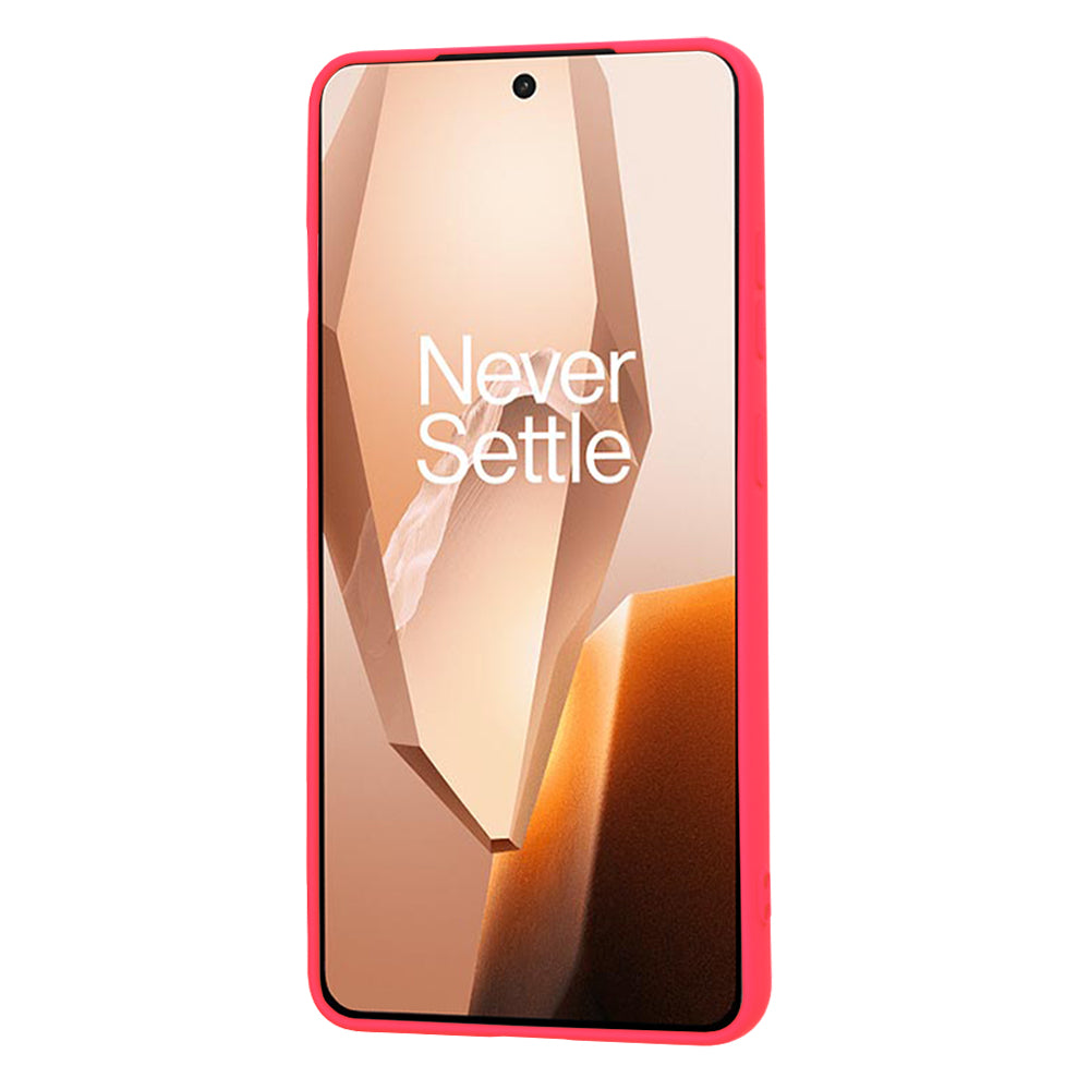 Hülle für OnePlus 13R, Techsuit, SoftFlex, Dunkelrosa