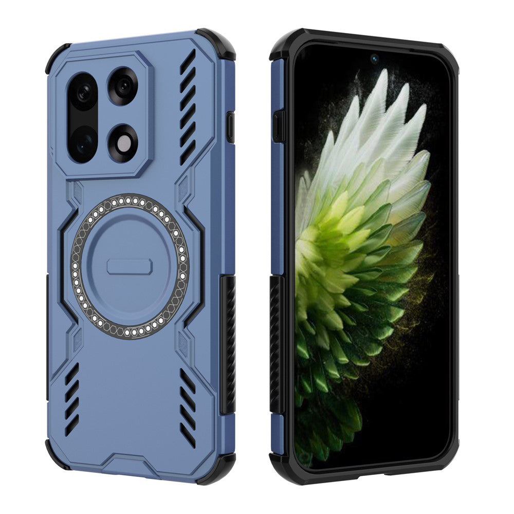 Custodia per OnePlus 15, Techsuit, ArmorMag, Blu