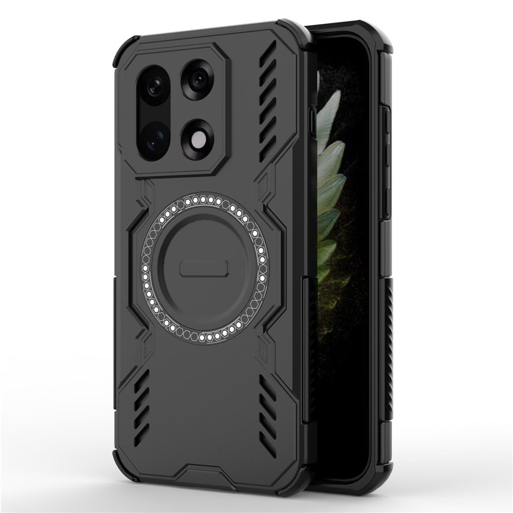 Custodia per OnePlus 15, Techsuit, ArmorMag, Nera