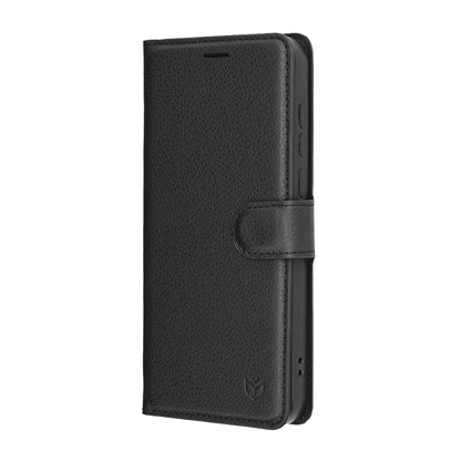 Custodia per OnePlus 15, Techsuit, Leather Folio, Nera