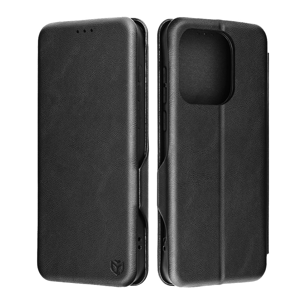 Custodia per OnePlus 15, Techsuit, Safe Wallet Plus, Nera