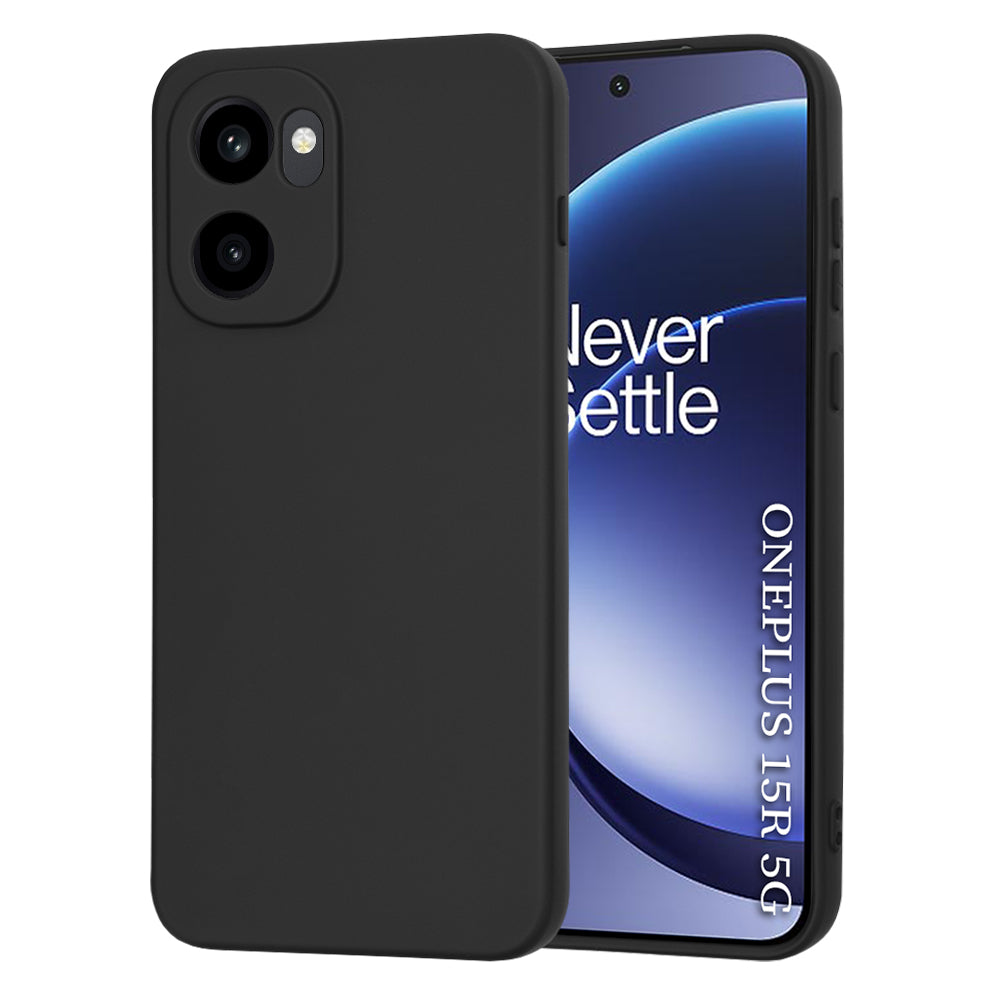 Custodia per OnePlus 15R, Techsuit, SoftFlex, Nera
