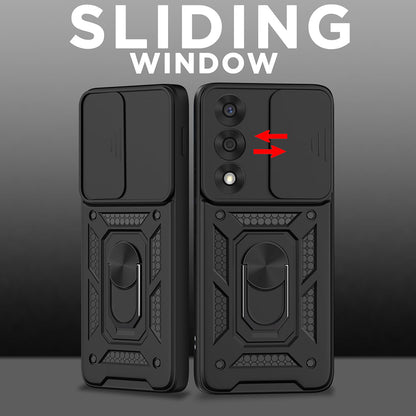 Custodia per OnePlus Nord 5, Techsuit, CamShield, Nera