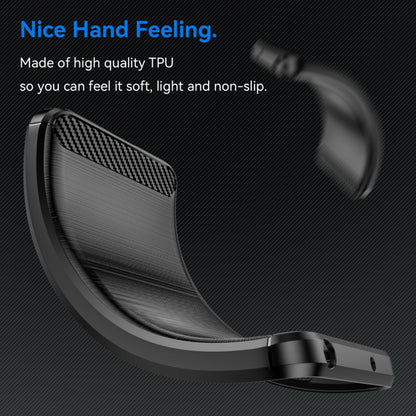 Custodia per OnePlus Nord 3, Techsuit, Carbonio, Nera