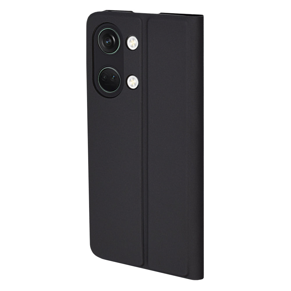 Custodia per OnePlus Nord 3, Techsuit, Magskin Book, Nera