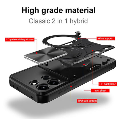 Custodia per OnePlus Nord 6, Techsuit, CamGuard Pro, Nera