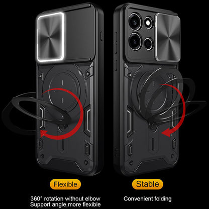 Custodia per OnePlus Nord 6, Techsuit, CamGuard Pro, Nera