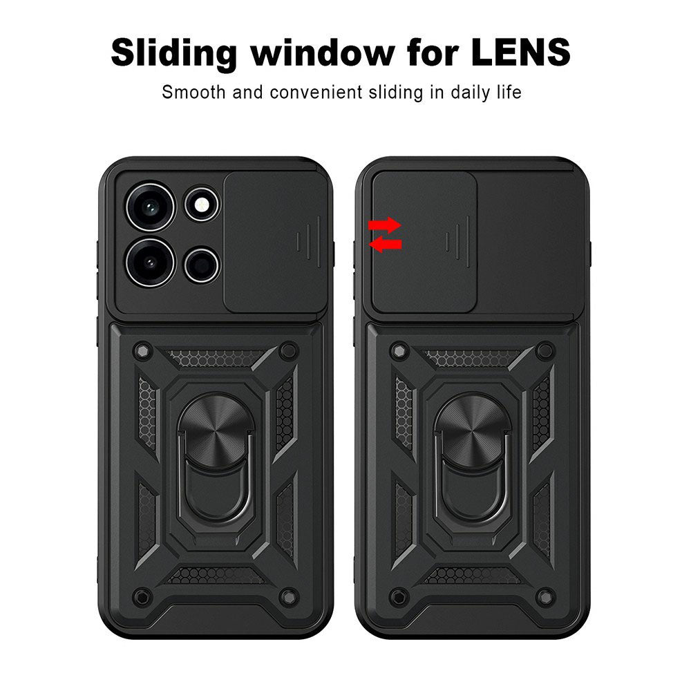 Hülle für OnePlus Nord 6, Techsuit, CamShield, Blau