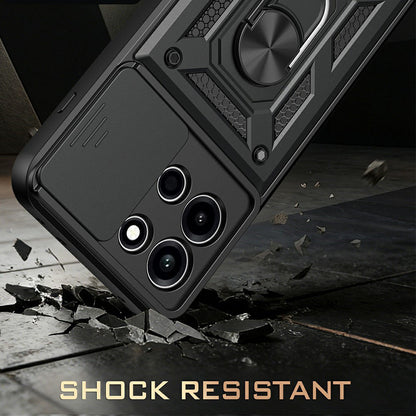 Coque pour OnePlus Nord 6, Techsuit, CamShield, Noire