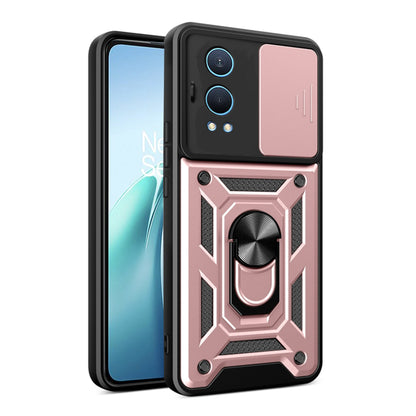 Custodia per OnePlus Nord CE4 Lite, Techsuit, CamShield, Rosa