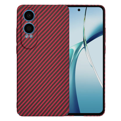 Custodia per OnePlus Nord CE4 Lite, Techsuit, Carbonite FiberShell, Rossa