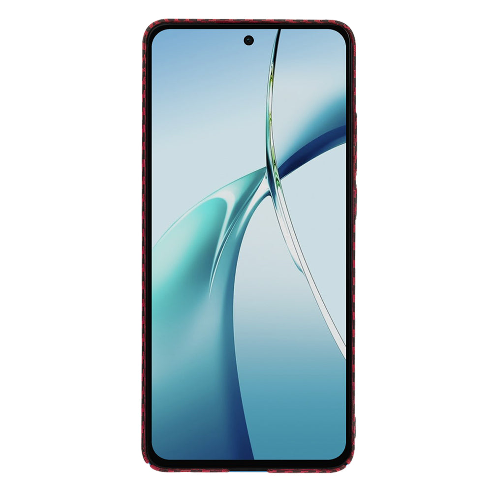 Custodia per OnePlus Nord CE4 Lite, Techsuit, Carbonite FiberShell, Rossa