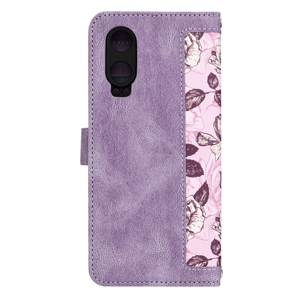 Custodia per OnePlus Nord CE4 Lite, Techsuit, FlipCraft, Viola