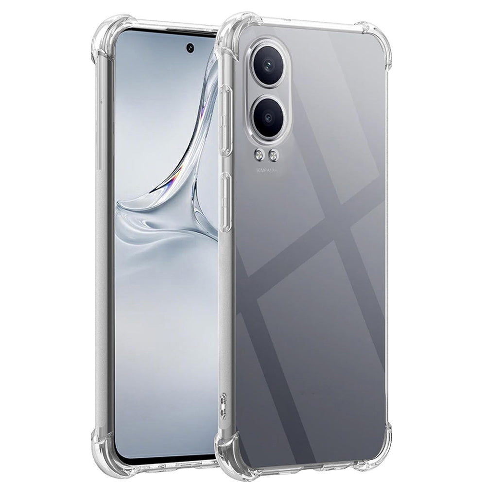 Custodia per OnePlus Nord CE4 Lite, Techsuit, Shockproof Clear, Trasparente