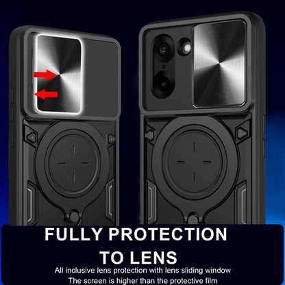 Custodia per OnePlus Nord CE5, Techsuit, CamGuard Pro, Nera