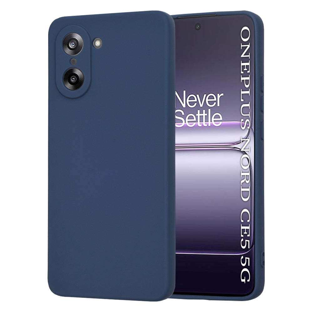 Coque pour OnePlus Nord CE5, Techsuit, SoftFlex, Bleu marine