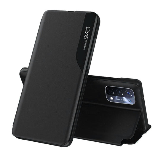 Hülle für OnePlus Nord N200 5G / Oppo A74 5G / A54 5G, Techsuit, eFold, Schwarz
