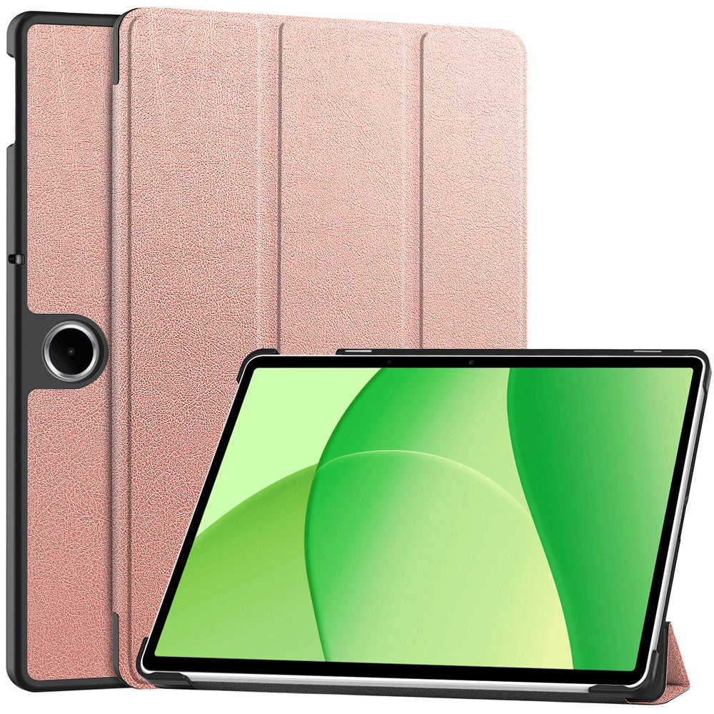 Custodia per OnePlus Pad Lite / Oppo Pad SE, Techsuit, FoldPro, Rosa Dorato