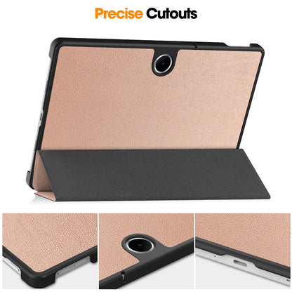 Custodia per OnePlus Pad Lite / Oppo Pad SE, Techsuit, FoldPro, Rosa Dorato