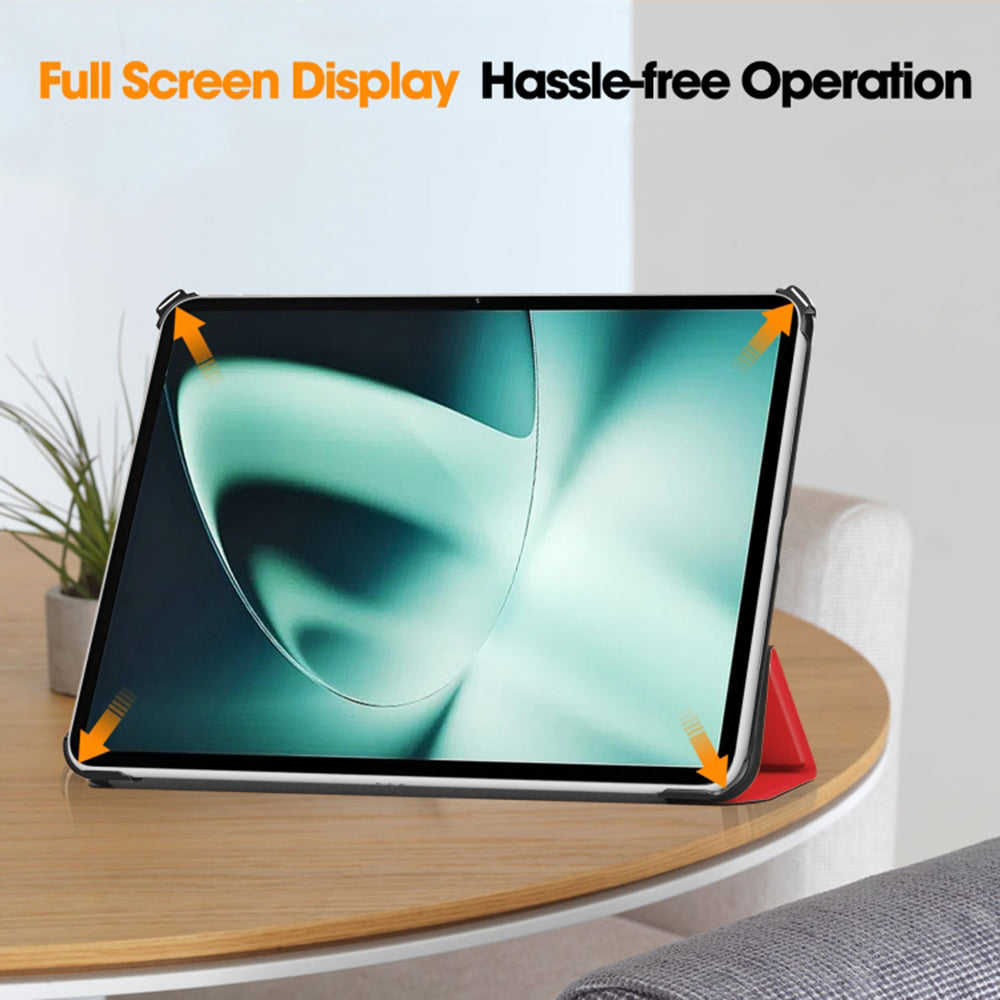 Custodia per OnePlus Pad, Techsuit, FoldPro, Rossa