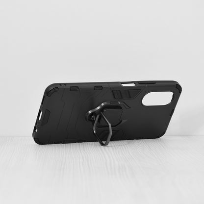Hülle für Oppo A17, Techsuit, Shield, Schwarz