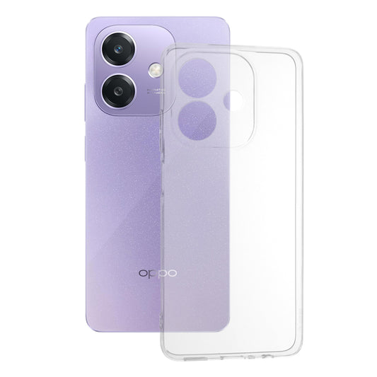 Custodia per Oppo A3 4G / A3 5G, Techsuit, Clear, Trasparente