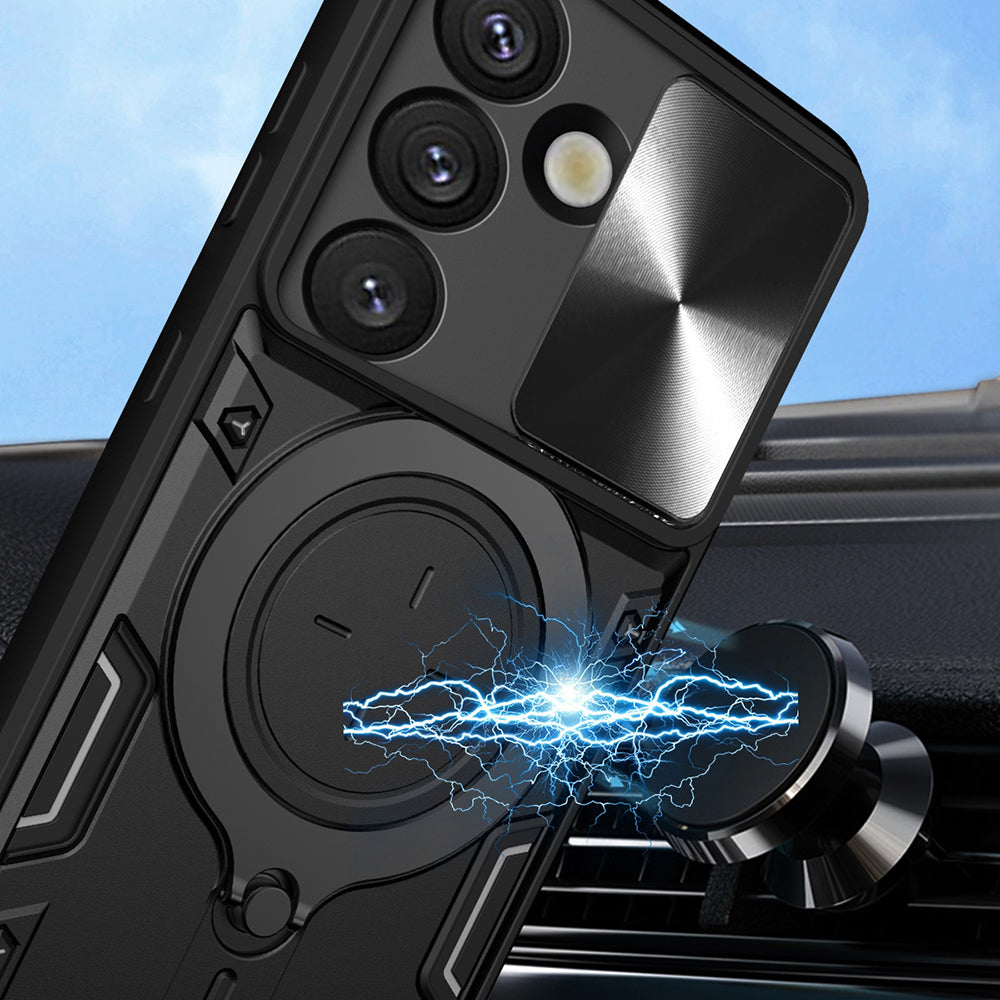 Étui pour Oppo A5 4G / A5 5G, Techsuit, CamGuard Pro, Violet