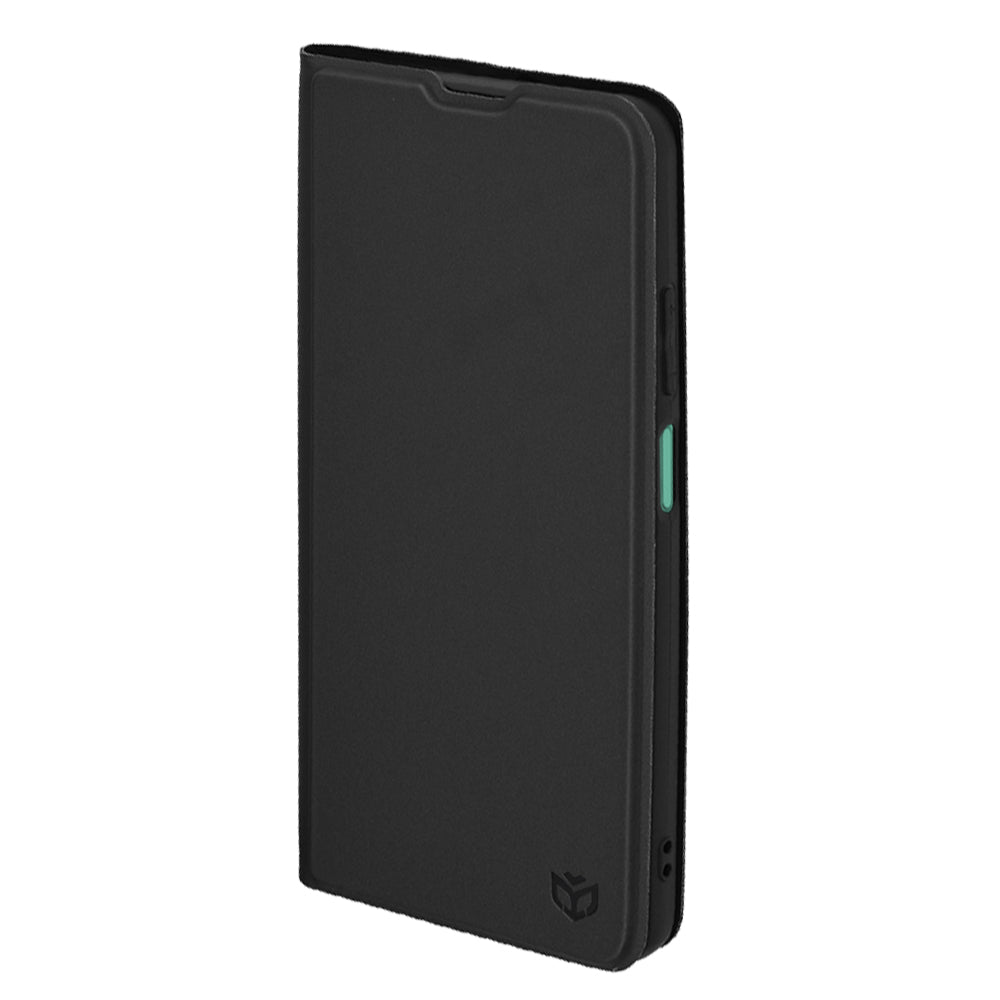 Custodia per Oppo A5 4G / A5 5G, Techsuit, Magskin Book, Nera