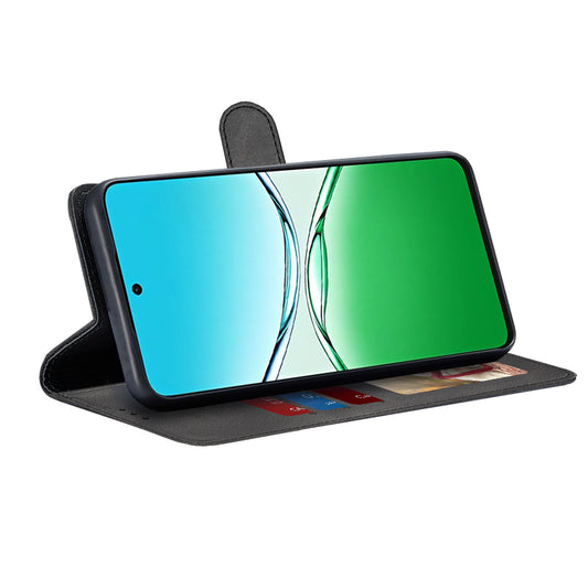 Coque pour Oppo A5 4G, Techsuit, Diary Book, Noire