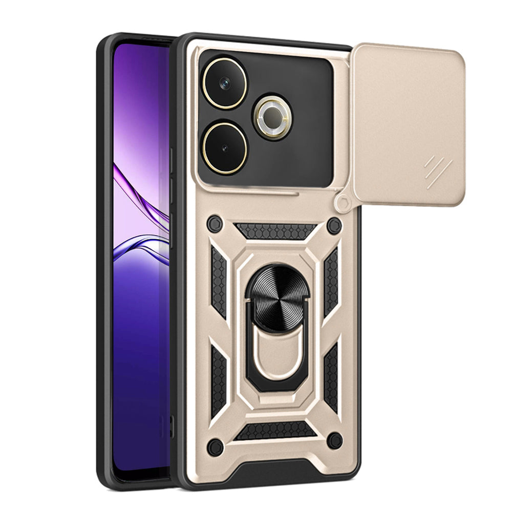 Coque pour Oppo A5 Pro 4G / A5 Pro, Techsuit, CamShield, Dorée