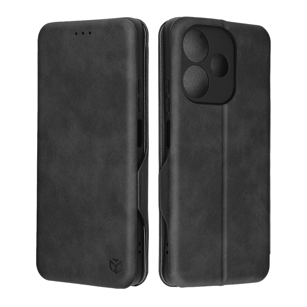 Custodia per Oppo A5 Pro 4G / A5 Pro, Techsuit, Safe Wallet Plus, Nera